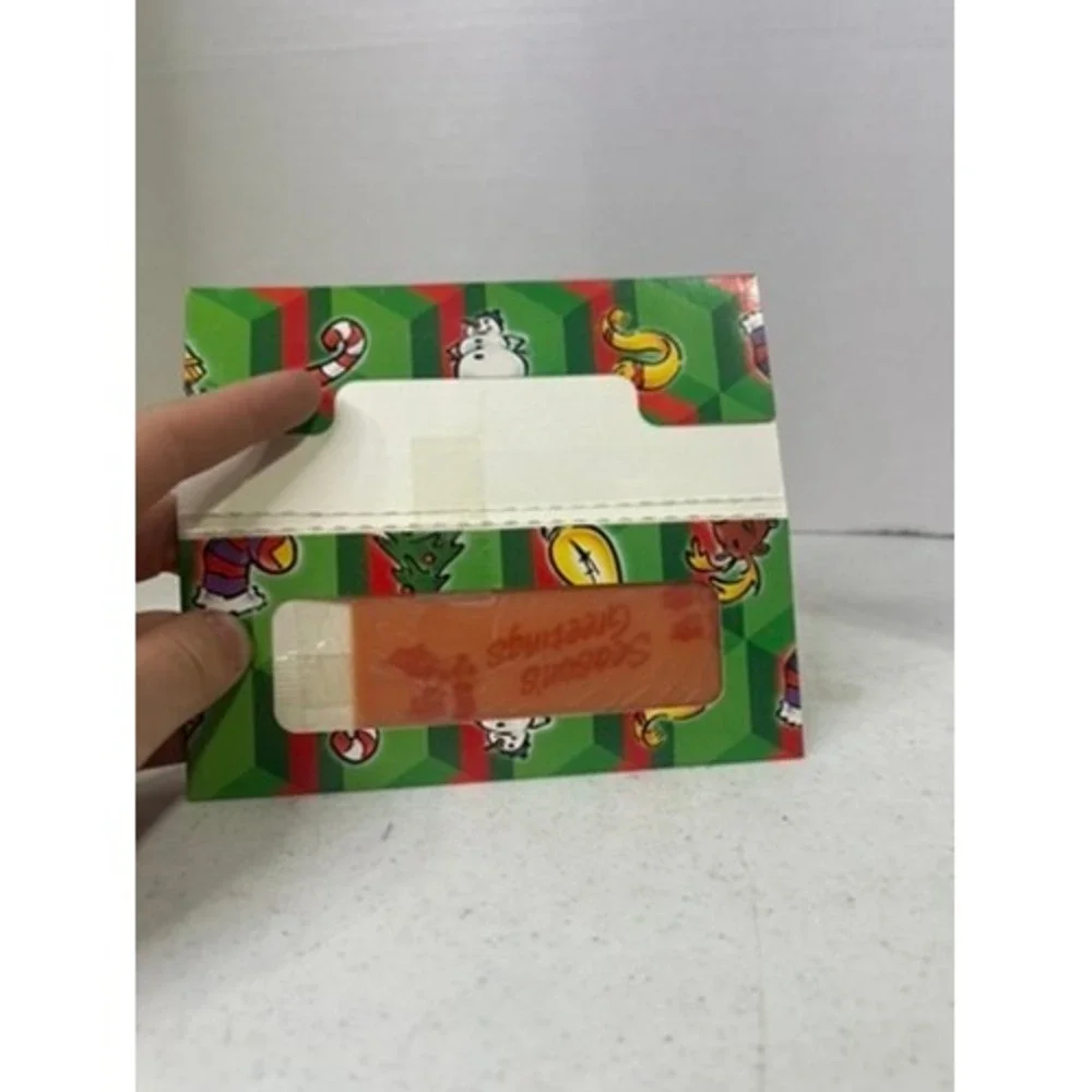 Vintage 1997‎ Amurol Fruit Bubble Gum Money Holder Christmas Holiday Collectible